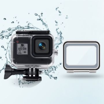 Picture of 45m Waterproof Case + Touch Back Cover for GoPro HERO8 Black