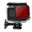 Picture of Waterproof Case + Touch Back Cover + Color Lens Filter for GoPro HERO10 Black/HERO9 Black (Purple)