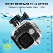 Picture of For GoPro Hero11 Black Mini PULUZ 40m Waterproof Housing Protective Case with Buckle Basic Mount & Screw (Transparent)