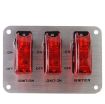 12V Racing Sport Ignition Switch Panel & Accessories - Flip-up Start - 1
