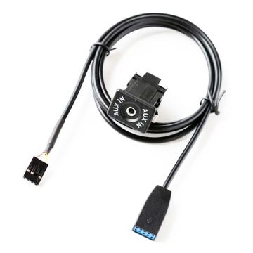 BMW E46 CD AUX Interface + Wiring Harness, 1.5m Cable Length - 1