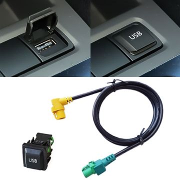 Picture of Car Navigation RCD510+310+ USB Adapter Switch Plug + Wiring Hardness for Volkswagen Golf 6/Scirocco/Sagitar/New Bora NAV231/268MF