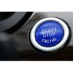 Picture of Car Start Stop Engine Button Switch Replace Cover 61319153832 for BMW 5/6/7 Series F Chassis without Start and Stop 2009-2013 (Blue)