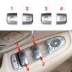 Picture of Car Window Glass Lift Switch Button for Mercedes-Benz W205/W253 after 2015 (No.1 Button)