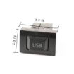 Car Center Console CD USB Port for Volkswagen/Audi/Skoda - 4