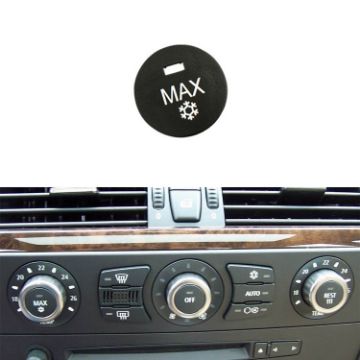 Car Air Conditioner Panel Switch Button MAX Snow Key for BMW E60 2003-2010 - 1