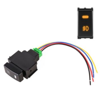 Picture of TS-20 Car Fog Light On-Off Button Switch with Cable for Nissan Qashqai 2008-2010