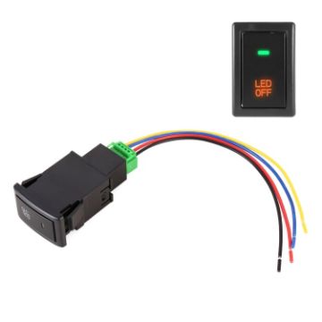 Picture of TS-17 Car Fog Light On-Off Button Switch with Cable for Suzuki