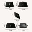 BMW 5 Series 2002-2010 Gear Lever Auto Parking Button Letter P Cap (Blue) - 2