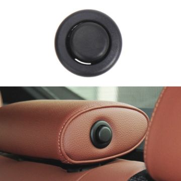 BMW E90/F18 Rear Seat Headrest Switch Button 52207251368-1 Black - 1