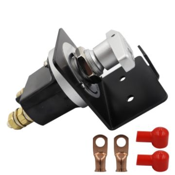 Yacht RV Battery Cut-off Switch with Lock & Terminals - 1