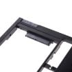 Picture of Universal 9/9.5mm SATA3 Hard Disk Drive HDD Caddy Adapter Bay Bracket for Notebook (Black)