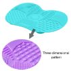 Picture of Silicone Brush Cleaner Mat Washing Tools for Cosmetic Make up Eyebrow Brushes Cleaning Pad Scrubber Board Makeup Clean Tool (Black)