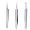 Picture of 5pcs/Set Acne Needle Stainless Steel Acne Clamp Squeeze Acne Blackhead Tool