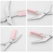 Picture of Stainless Steel Eyebrow Scissors with Comb Beauty Tools