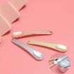 Picture of 3 PCS Zinc Alloy Cosmetics Spoons Cream Split Spoon (Rose Gold)