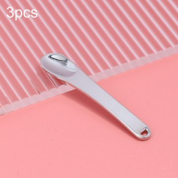 Picture of 3 PCS Zinc Alloy Cosmetics Spoons Cream Split Spoon (Silver)