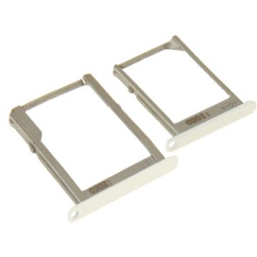 White SIM Card Slot for Galaxy A3/A5/A7 - Compatible Replacement - 1