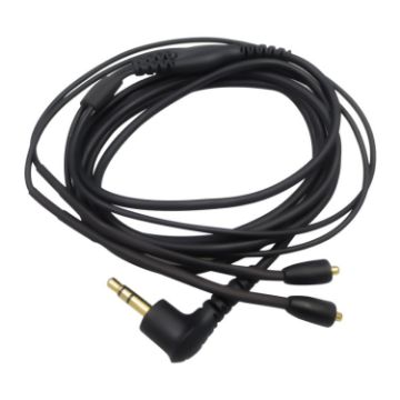 ZS0105 Headphone Audio Cable for Shure SE215 UE900 SE425 - Black - 1