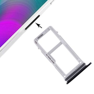 Galaxy A3 (2017) SIM Card Tray + Micro SD Tray - Black - 1
