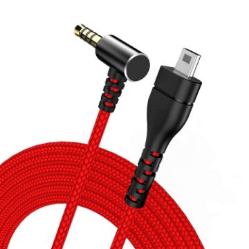 Picture of For SteelSeries Arctis 3 5 7 Pro Nylon Weaving Game Headset Cable (Red)