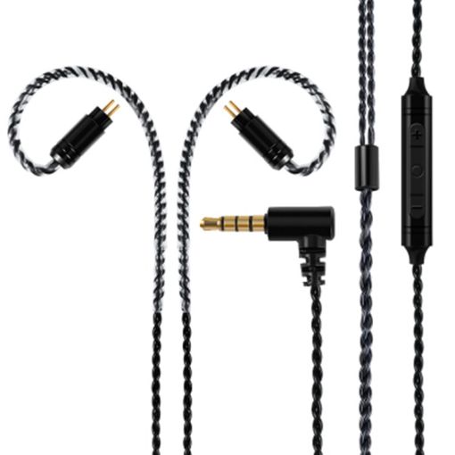 0.78mm 2pin Headphone Cable With Microphone Upgrade Cable - 1