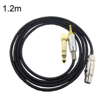 1.2m Headphone Cable for K240/K141/K271/K702/Q701/K712 - Black - 1