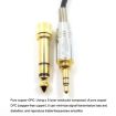1.2m Headphone Cable for K240/K141/K271/K702/Q701/K712 - Black - 4