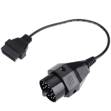 Picture of 20 Pin to 16 Pin OBDII Diagnostic Connector Adapter Cable for BMW