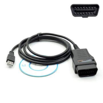Picture of HDS 16 Pin OBDII USB Interface Diagnostic Cable for Honda