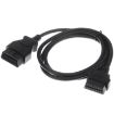 Picture of ELM327 OBDII 16 Pin to 16 Pin Bluetooth Car Diagnostic Cable, Length: 1.5m (Black)