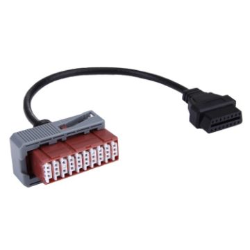 Picture of 30 Pin to 16 Pin OBDII Diagnostic Cable for Peugeot Citroen