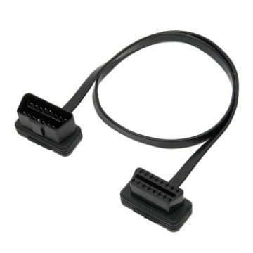 Picture of 16PIN Car OBD Diagnostic Extended Cable OBD2 Male to Female Cable, Cable Length: 150cm