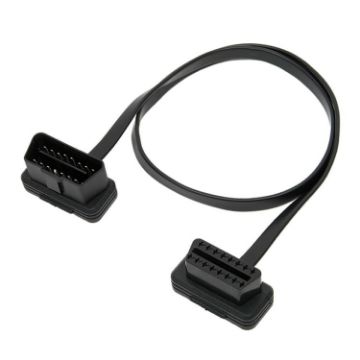 16PIN Car OBD Diagnostic Extended Cable OBD2 Male to Female 100cm - 1