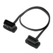 16PIN Car OBD Diagnostic Extended Cable OBD2 Male to Female 30cm - 1
