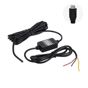 Picture of H516 Recording Step-down Line Shrinkage Video Car Charger Line Parking Monitoring Three-Core Power Cord, Model: Without Fuse (Micro Straight)