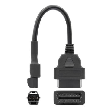 Picture of 16Pin to 3Pin Motorcycles OBD2 Conversion Cable OBDII Diagnostic Adapter Cable for KYMCO