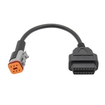6Pin Motorcycles OBD2 Conversion Cable for Harley Davidson - 1