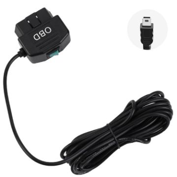 Picture of H507 Driving Recorder OBD Step-down Line Car ACC Three-Core Power Cord 12/24V To 5V 3A Low Pressure Protection Line, Specification: Mini Straight