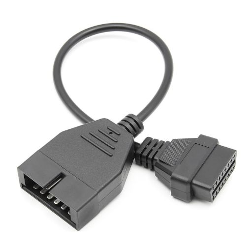 12Pin to 16Pin Car OBD2 Conversion Cable for GM - OBDII Diagnostic Adapter - 1