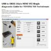USB to OBD2 16 Pin MINI VCI V18 Diagnostic Cable for Toyota TIS Techstream - 6