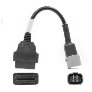 Suzuki Motorcycle OBD 16PIN Female to 6PIN Connector Cable - 1