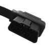 0.6m OBD2 Male to Female Tee Extension Cable OD16 16C Flat Cable - 4