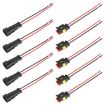 Picture of 10pcs 2P Car Waterproof Plug Car Connector Plug-In, Length10cm