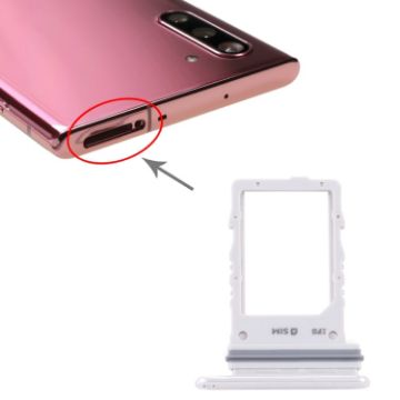 Samsung Galaxy Note10 5G SIM Card Tray - White - 1