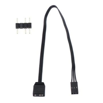 Picture of 3Pin For Pirate Ship Controller Adapter Cable QL LL120 ICUE Divine Light Synchronization (25cm)