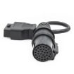 Iveco 30 Pin Male to OBDII 16 Pin Female Truck Adapter Cable - 3