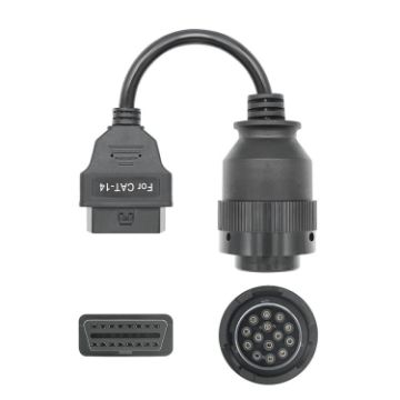 Picture of For Cat ET3 14 Pin to 16 Pin OBD2 Adapter Cable