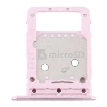 Samsung Galaxy Tab S6 Lite/SM-P615 SIM Card Tray + Micro SD Card Tray (Pink) - 1
