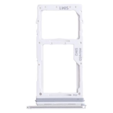 Samsung Galaxy S10 Lite SM-G770 SIM Card Tray + Micro SD Card Tray (Silver) - 1